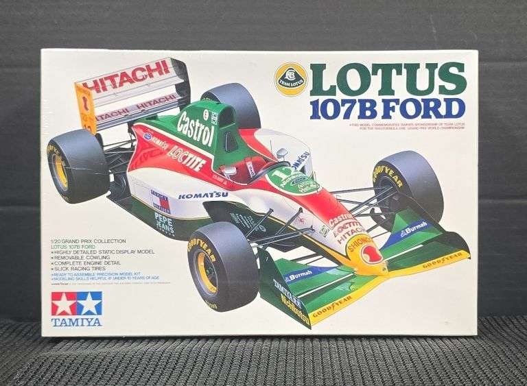 Tamiya Lotus 107B Ford 1/20 Grand Prix Collection Model Kit #20038