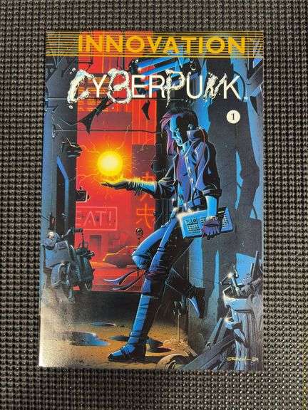 Cyberpunk Innovation Comics #1 and #2 (1989-1990)