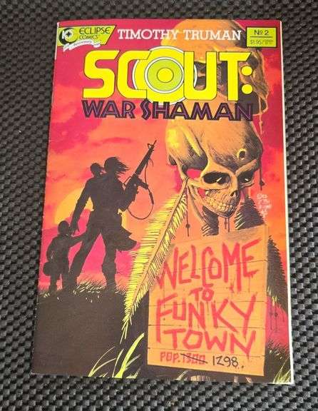 Scout: War Shaman No. 2 Eclipse Comic, 1988