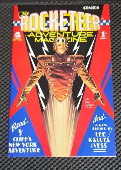 Comico The Rocketeer Adventure Magazine #1, July 1988
