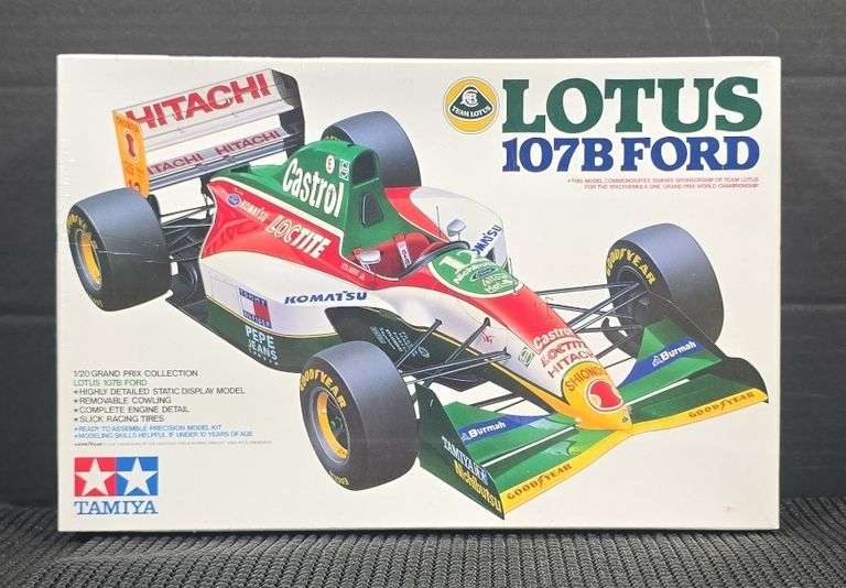 Tamiya Lotus 107B Ford 1/20 Grand Prix Collection Model Kit #20038