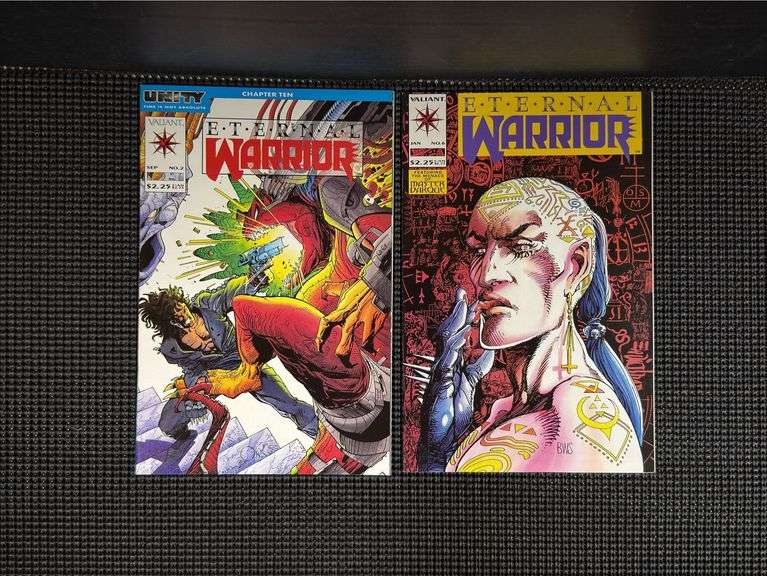 Valiant Comics, Eternal Warrior, #2 (1992) & #6 (1993)