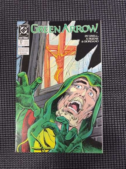 Green Arrow DC Comic Books #17 & #18 (1989)
