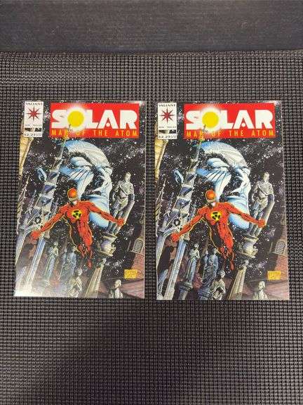 Two Valiant Comics Solar Man of the Atom #22 - June 1993