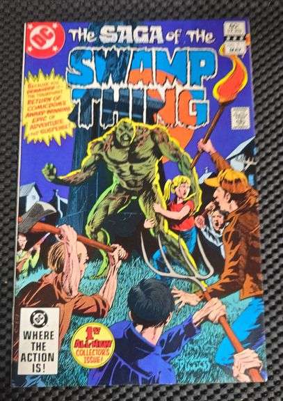 The Saga of the Swamp Thing #1 – DC Comics, May 1982