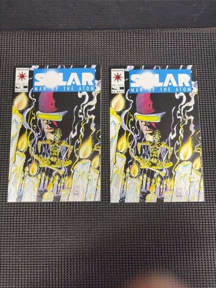 Two Valiant Comics Solar Man of the Atom #21 May 1993