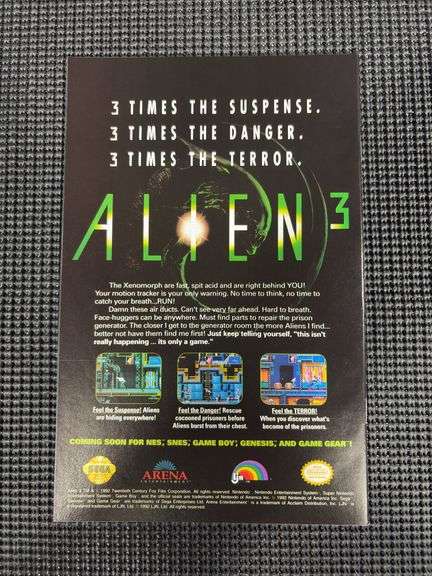 Alien 3 Comic Book Set, Dark Horse, 1992, Books 1-3