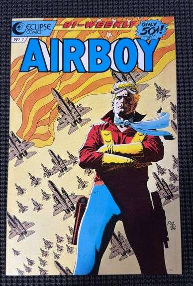 Eclipse Comics, Airboy No. 7, October 7, 1986