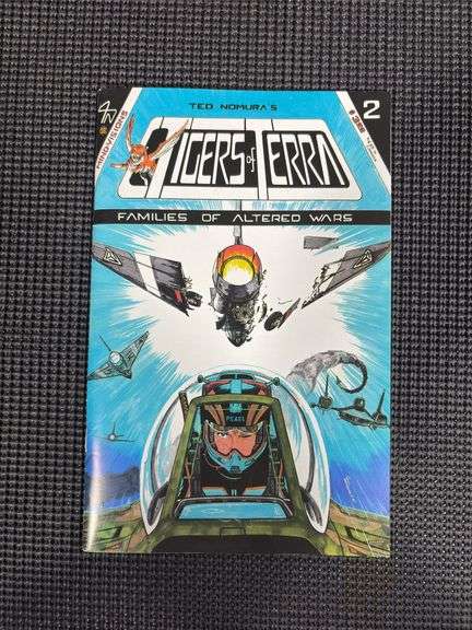 Tigers of Terra Comics, Families of Altered Wars, Issues #1-5 & #9, 1987, (6) Comics image