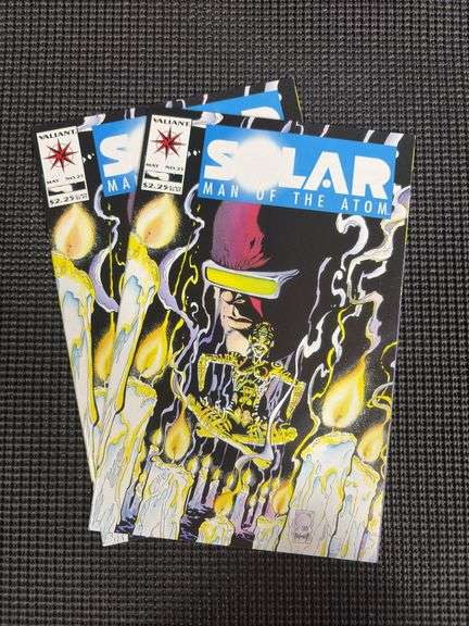 Two Valiant Comics Solar Man of the Atom #21 May 1993