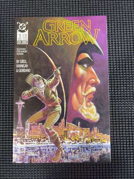 Green Arrow DC Comic Book Series #1-12 Complete Run 1988