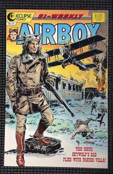 Airboy Comics 1987 Issues 21-24 Eclipse Comics