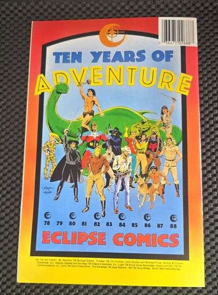 Scout: War Shaman No. 2 Eclipse Comic, 1988