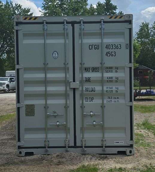 40' High Cube Multi-Door Container