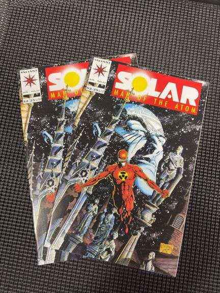 Two Valiant Comics Solar Man of the Atom #22 - June 1993