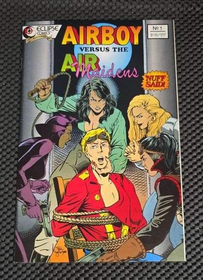Eclipse Comics Airboy versus the Air Maidens No. 1, 1988