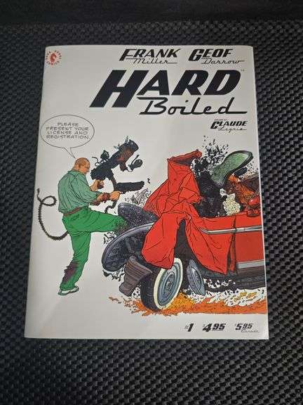 Hard Boiled #1 Dark Horse Comics 1990 Frank Miller & Geoff Darrow