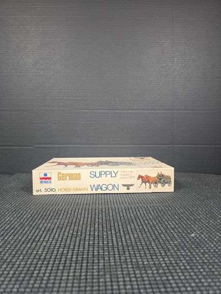 ESCI German Horse-Drawn Supply Wagon 1/35th Scale Model Kit #5010