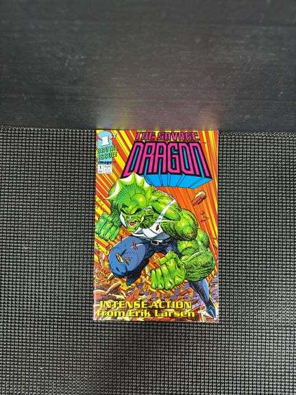 Image Comics, The Savage Dragon, No. 1, July 1992, The 1st Brutal Issue.