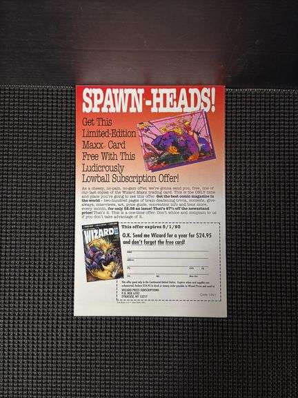Image Comics,  Spawn, #8, February 1993, First Printing