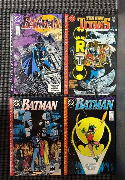 DC Comics, Batman: A Lonely Place of Dying, Parts 1, 2, 3, 5 (of 5), 1989