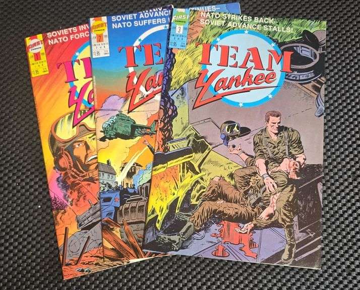 Team Yankee First Comics Vol 1, Issues 1-3