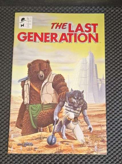 The Last Generation Comic Book Issues 1-5 Signed and Notarized