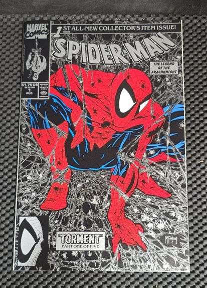 Marvel Comics Spider-man #1 Silver Cover