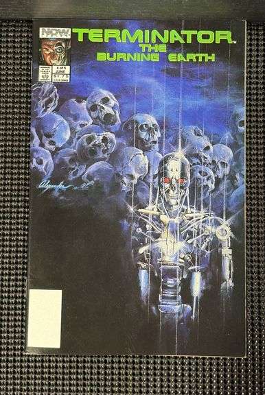 Now Comics, Terminator: The Burning Earth, #4 of (5), June 1990, Illustrator Alex Ross image