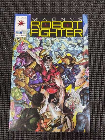 Valiant Comics Magnus Robot Fighter #14 July 1992