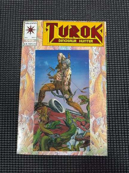 Turok Dinosaur Hunter Comic Book Lot #1-4, Valiant Comics 1993