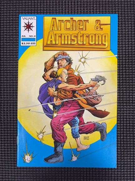 Valiant Comics Archer and Armstrong #0-7 (8 books)