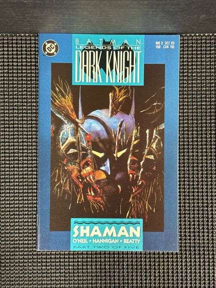 DC Comics, Batman: Legends of the Dark Knight, Shaman Parts 2-5 (of 5), No. 2, 3, 4, & 5, 1989-1990