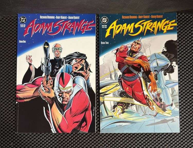 DC Comics, Adam Strange, Book One and Book Two (of 3), 1990