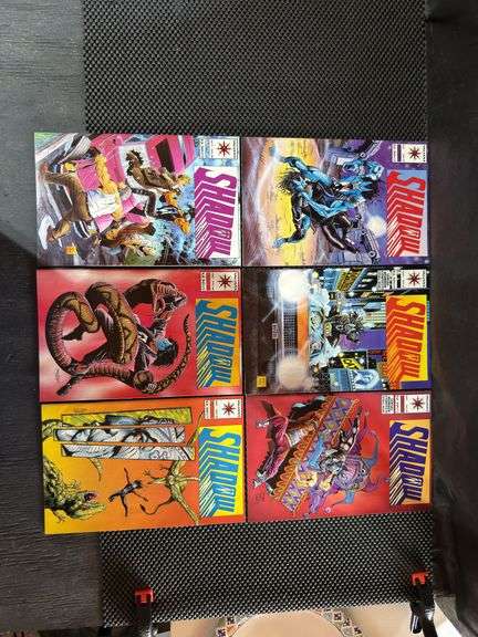 Valiant Comics, Shadowman, No.  15, 16, 17, 18, 20, & 21, 1993-1993