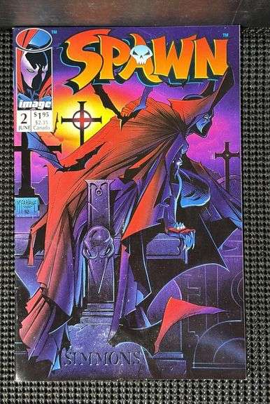 Image Comics, Spawn, #2, June 1992, First Printing