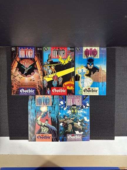 DC Comics, Batman: Legends of the Dark Knight - Gothic (full set) Parts 1-5 (of 5), No. 6-10, 1990