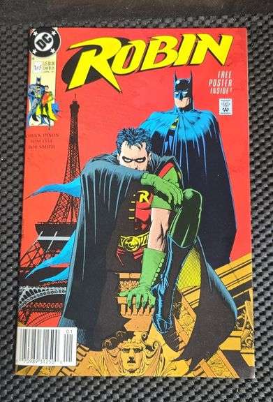 Robin #1 DC Comic with Poster 1990