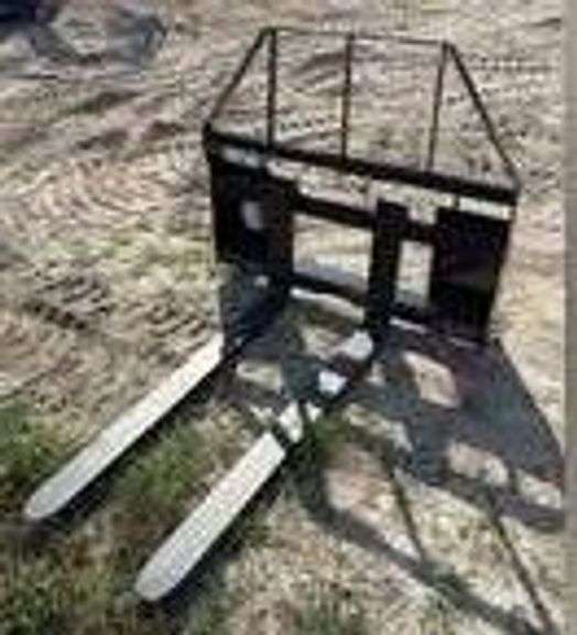 Skid Steer Fork Attachment image