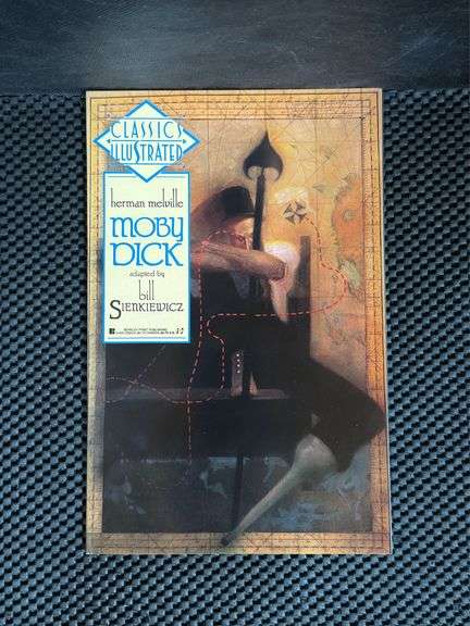 Classics Illustrated by Berkeley/First Publishing, Herman Melville among Dick, Graphic Novel, February 1990