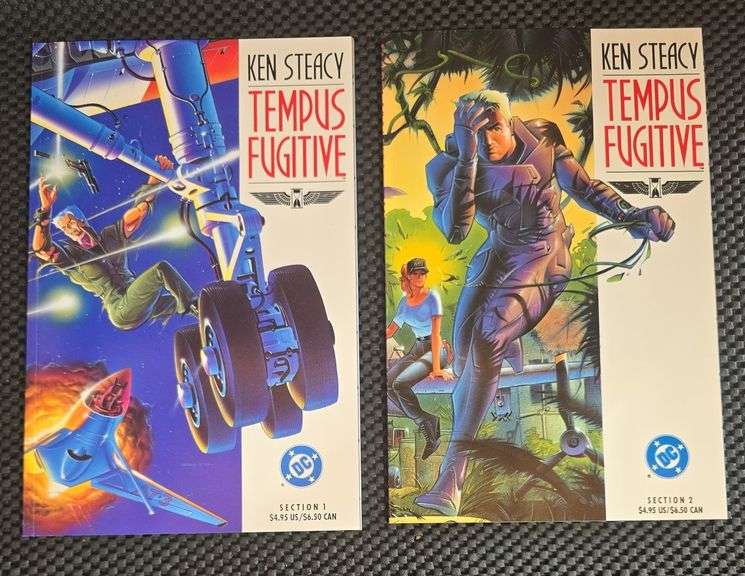Tempus Fugitive #1 & #2 DC Comics 1990 First Printings