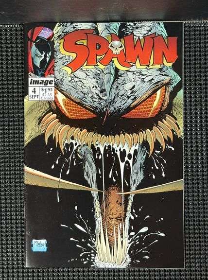 Image Comics,  Spawn, #4, September 1992, First Printing