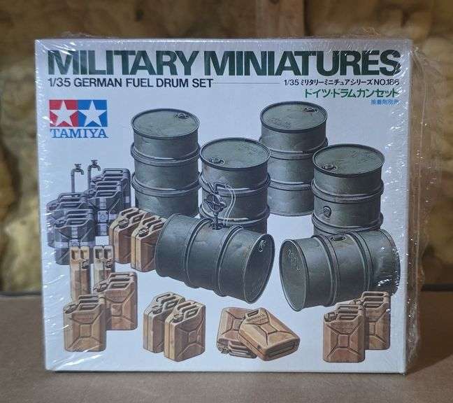 Tamiya 1/35 Scale Military Miniature Model Kits - Lot of 3 Sealed