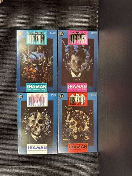 DC Comics, Batman: Legends of the Dark Knight, Shaman Parts 2-5 (of 5), No. 2, 3, 4, & 5, 1989-1990