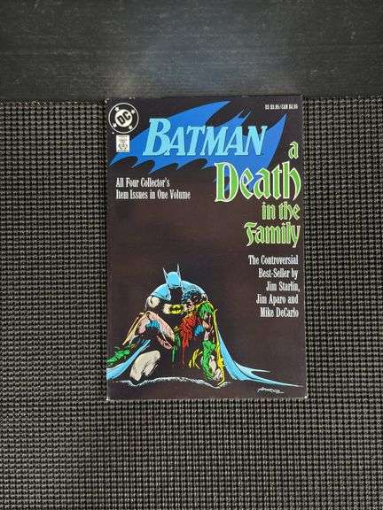 DC Comics, Batman: A Death in the Family, All Four Collector’s Item Issues in One Volume, 1988
