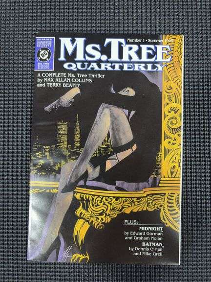 DC Comics Ms. Tree Quarterly #1 Summer 1990 Sleeved and Boarded