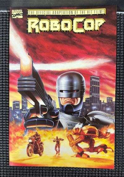 Marvel Comics, RoboCop - The Official Adaptation of the Hit Film, First color edition: July 1990 image