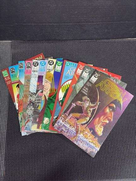 Green Arrow DC Comic Book Series #1-12 Complete Run 1988