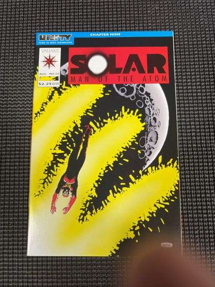 Valiant Comics Solar Man of the Atom #12-20 (9 Books Total)