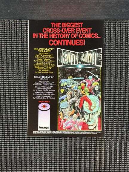 Valiant Comics and Image Comics Crossover Event, Deathmate, Prologue, September 1993.